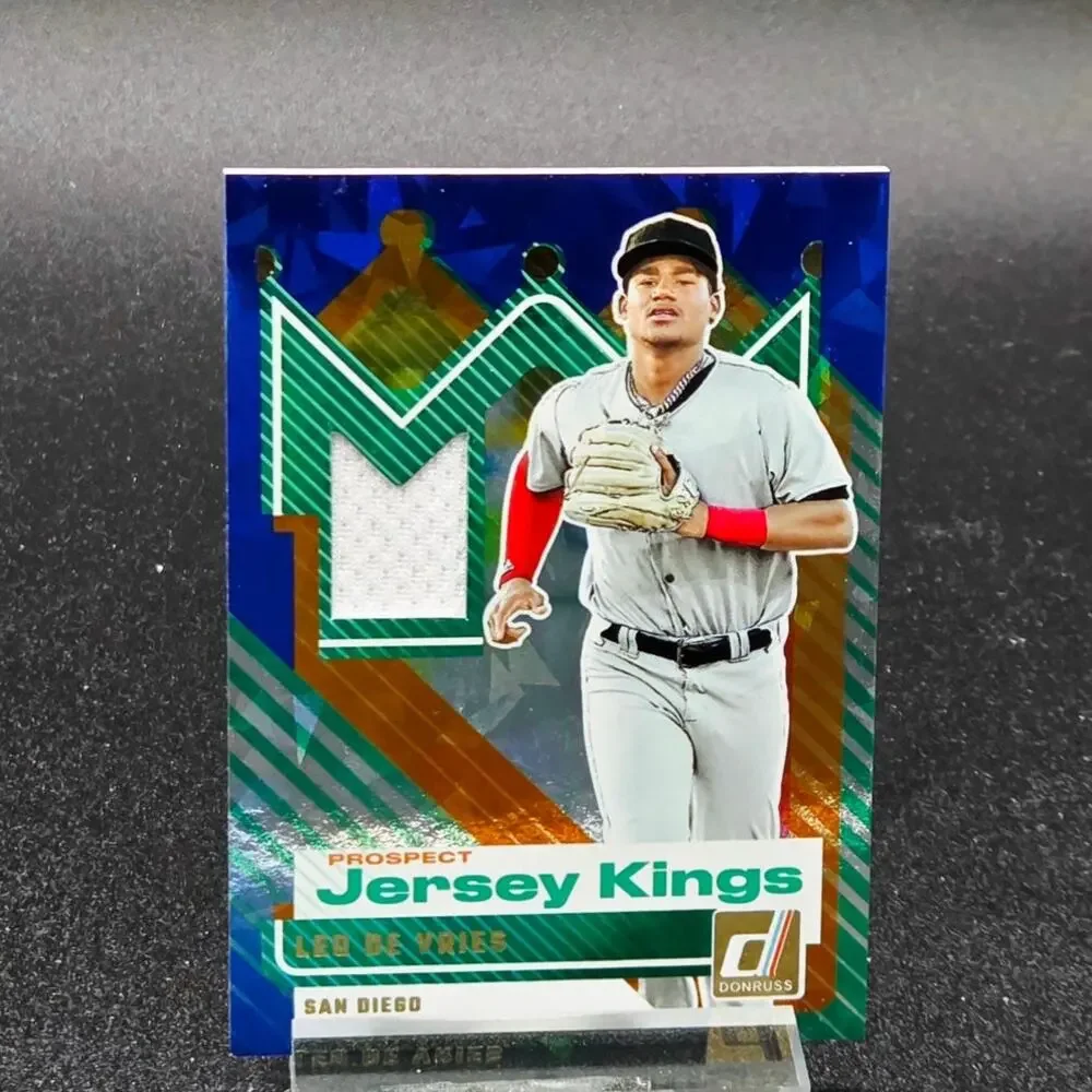 Leo De Vries Jersey Kings Patch Prizmatic RC Athletics Top Prospect